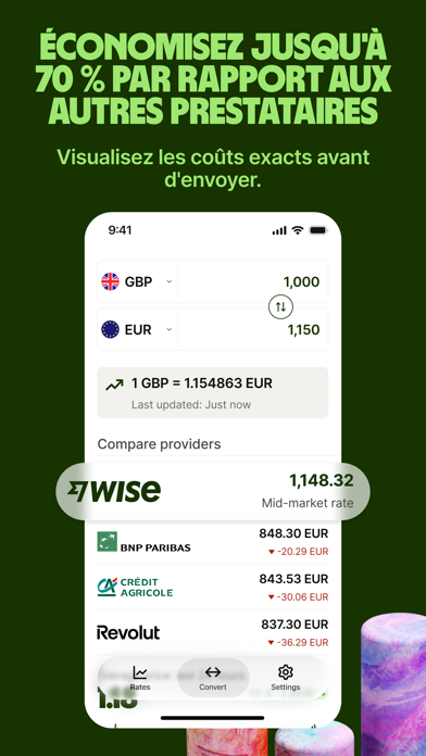 Screenshot #2 pour Convertisseur de devises Wise