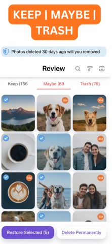 Swipe Photo & Storage Cleaner screenshot