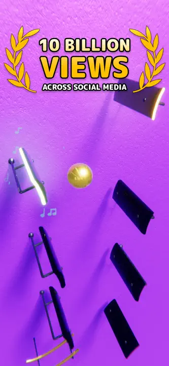 Marble Music Beat Bounce Game screenshot 1