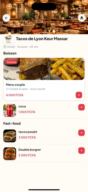 SenEat - Food Delivery screenshot 2