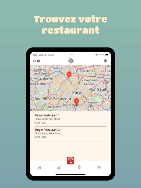 Screenshot #6 pour Burger Restaurant
