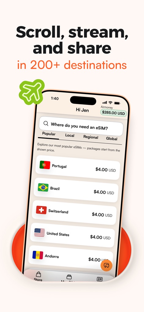 Airalo: eSIM Travel & Internet - Explora Destinos