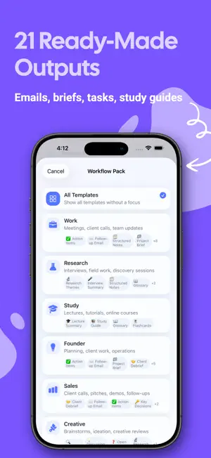 Voice Inbox: AI Notes & Tasks screenshot 3