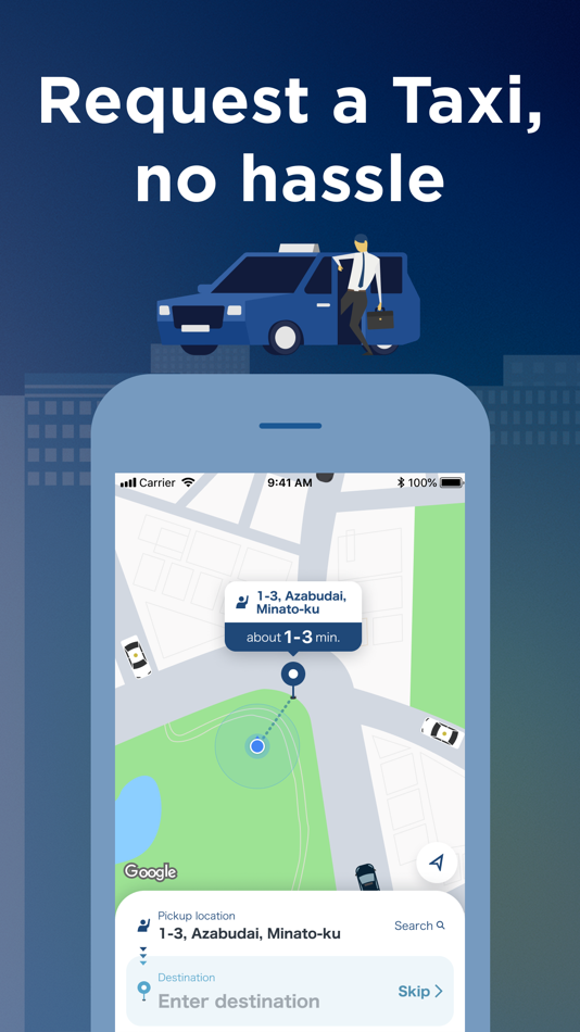 GO / Taxi app for Japan - 8.2.15 - (iOS)