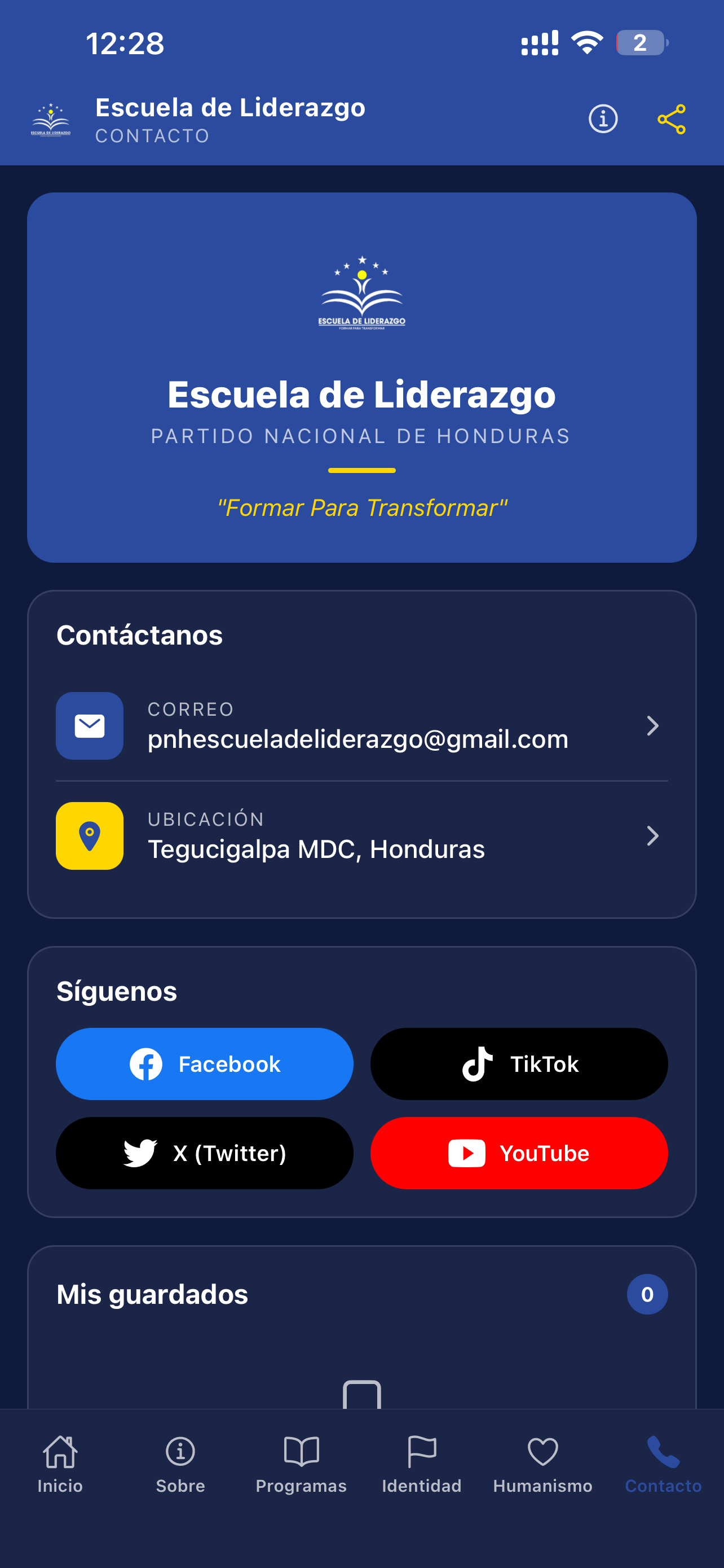 Escuela de Liderazgo screenshot 6