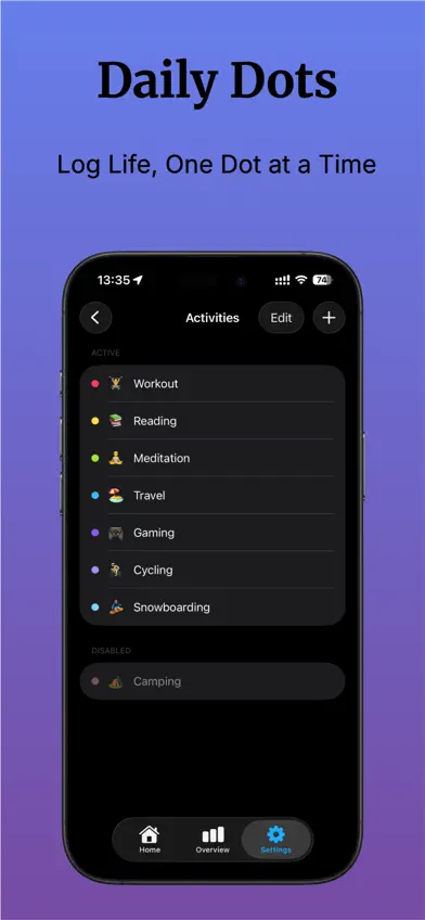 Daily Dots - Life Log screenshot 4