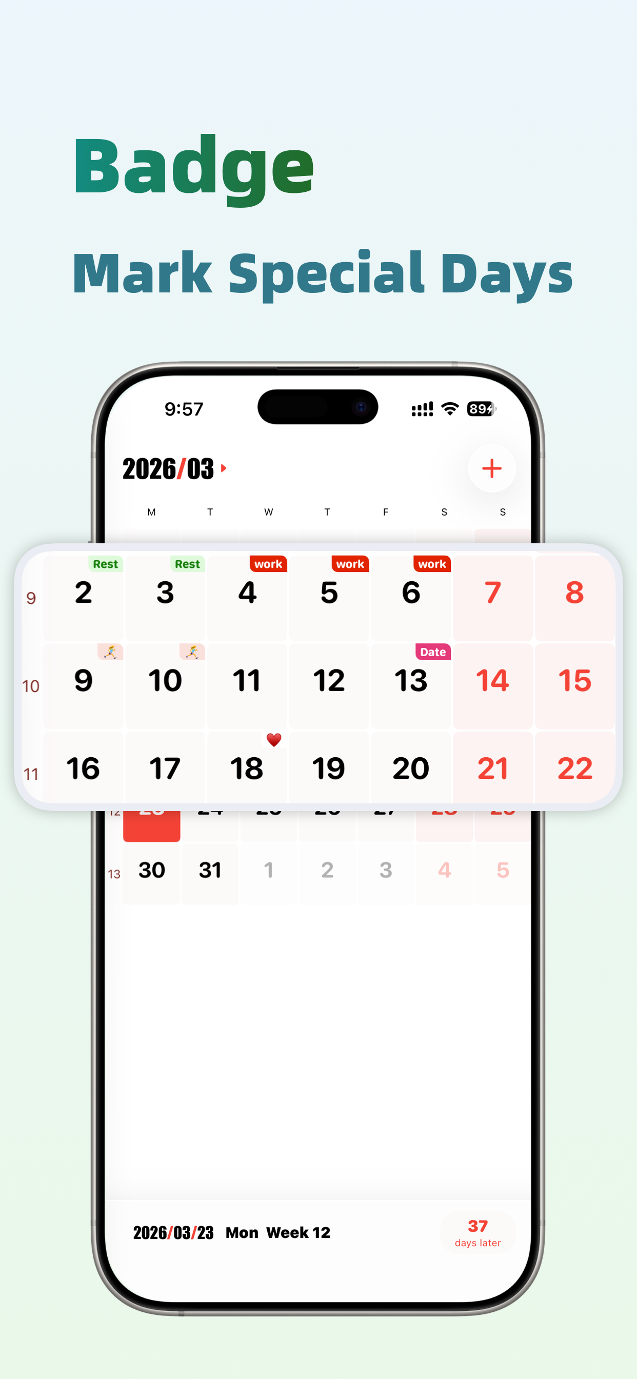 LightCal² - Calendar