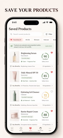 Skincare Ingredient Scanner Screenshot 8 of 10