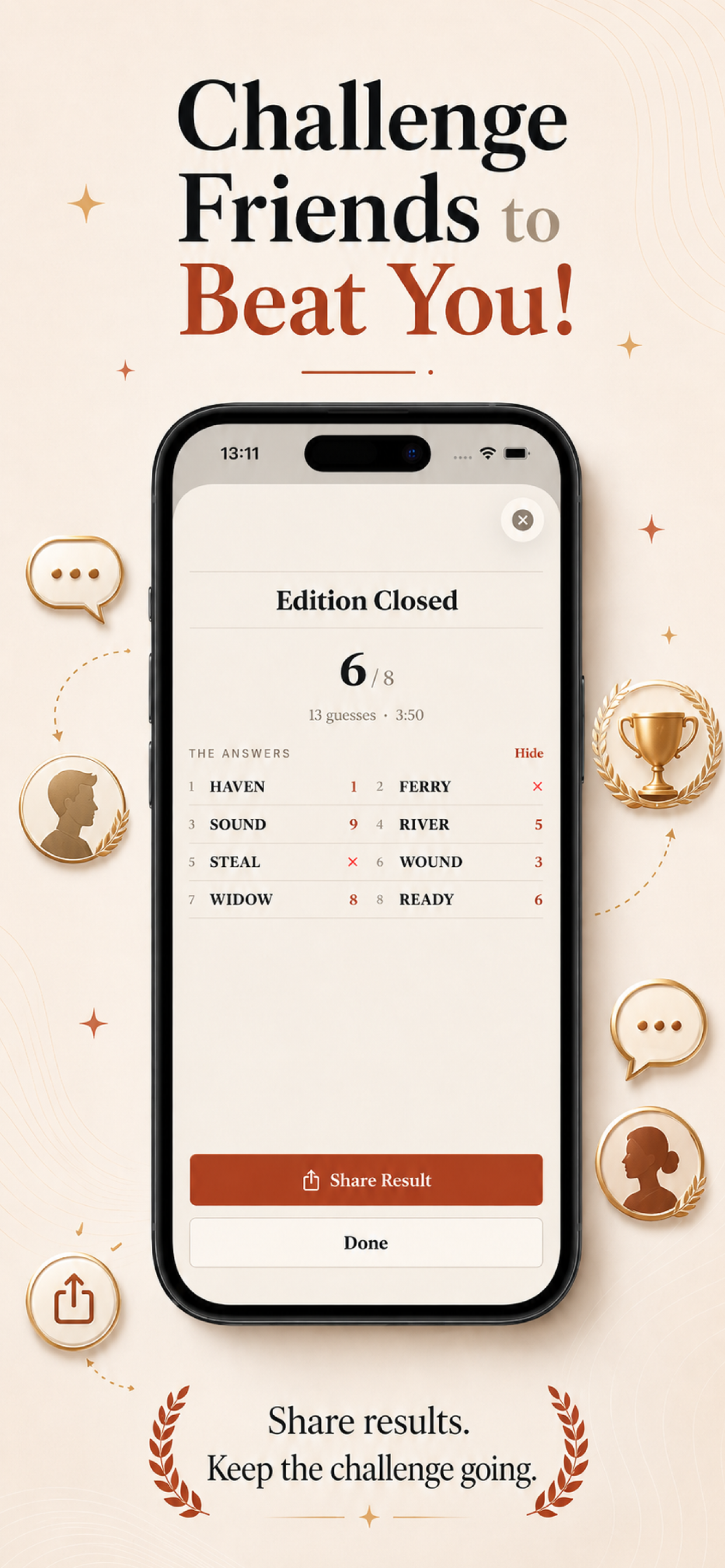 Octors- Daily 8 Words Puzzle screenshot 2