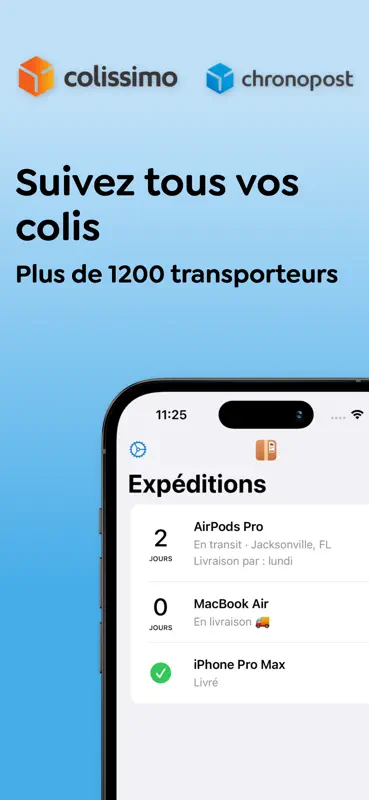 Suivi Colis : Livraison screenshot 1 of 5