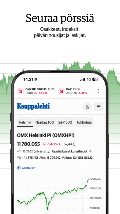 Kauppalehti iPhone screenshot 5 - News app