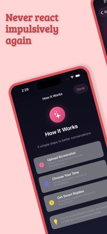 HeartChat AI – Smart Replies Screenshot 2 of 5