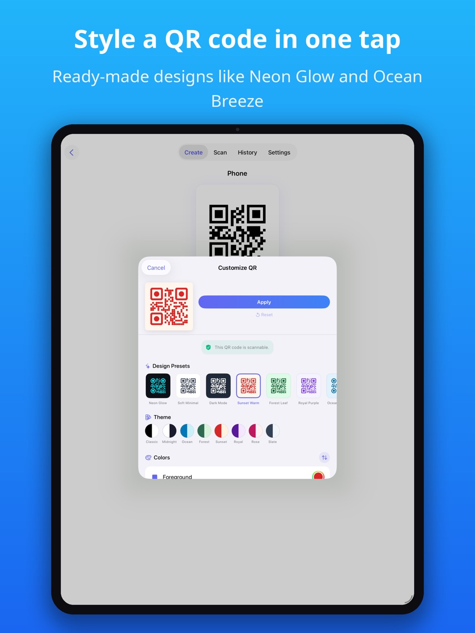 iPad screenshot