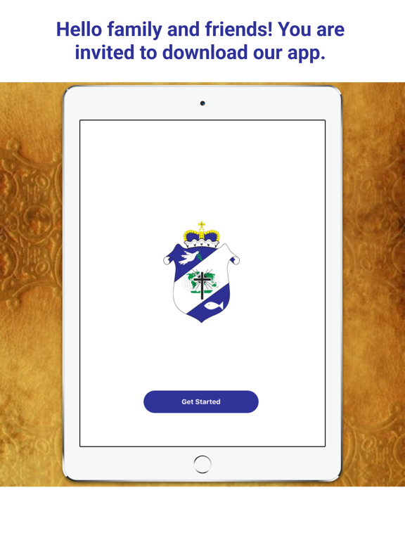 Monument of Faith iPad screenshot 1 - Social Networking app