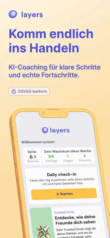 layers: KI Coach & Life Coach screenshot 1 of 10