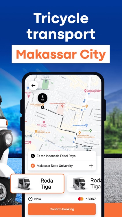 Maxride: Bajaj Taxi Makassar