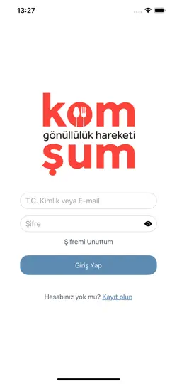 Komşum Gönüllülük iPhone Ekran Görüntüsü 2