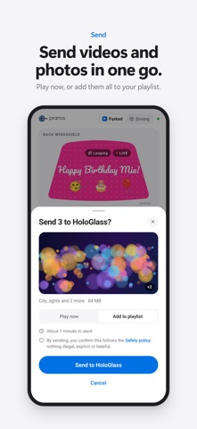 Pranos Hologlass Screenshot 6