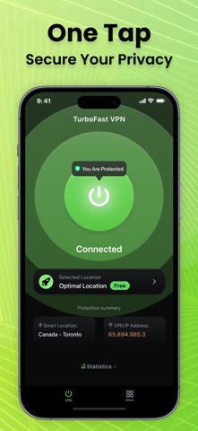 VPN - Free VPN Turbo Fast ™ App Store preview screenshot 1