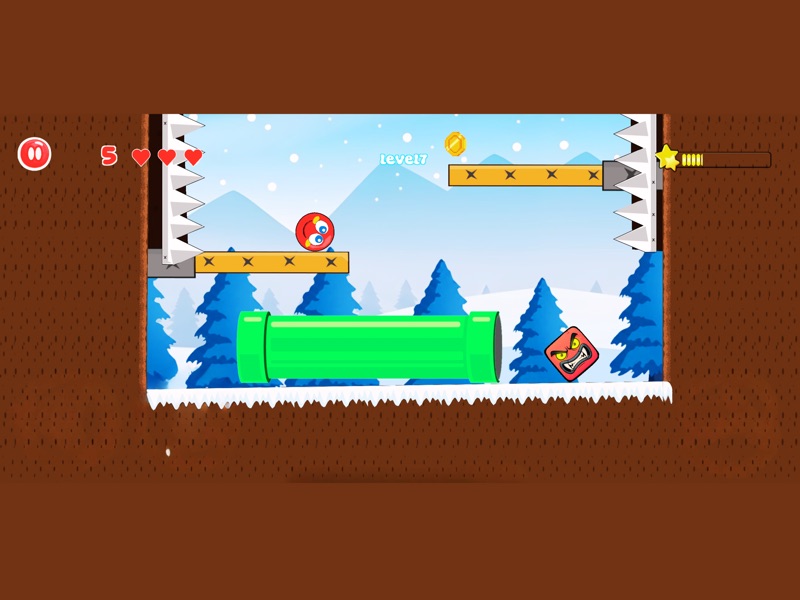 Ball 4 - Red Bounce Ball Hero screenshot 8