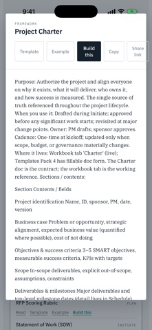 Decipher PMO — PM Toolkit screenshot 3