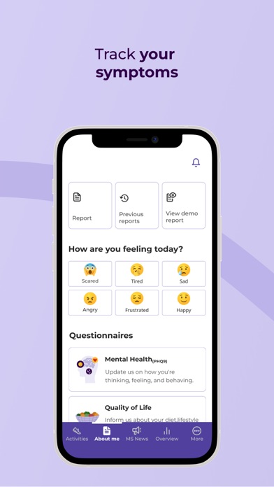 BeCare MS: Multiple Sclerosis Screenshot