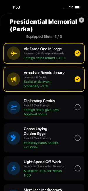 Presideck: President Simulator screenshot 3