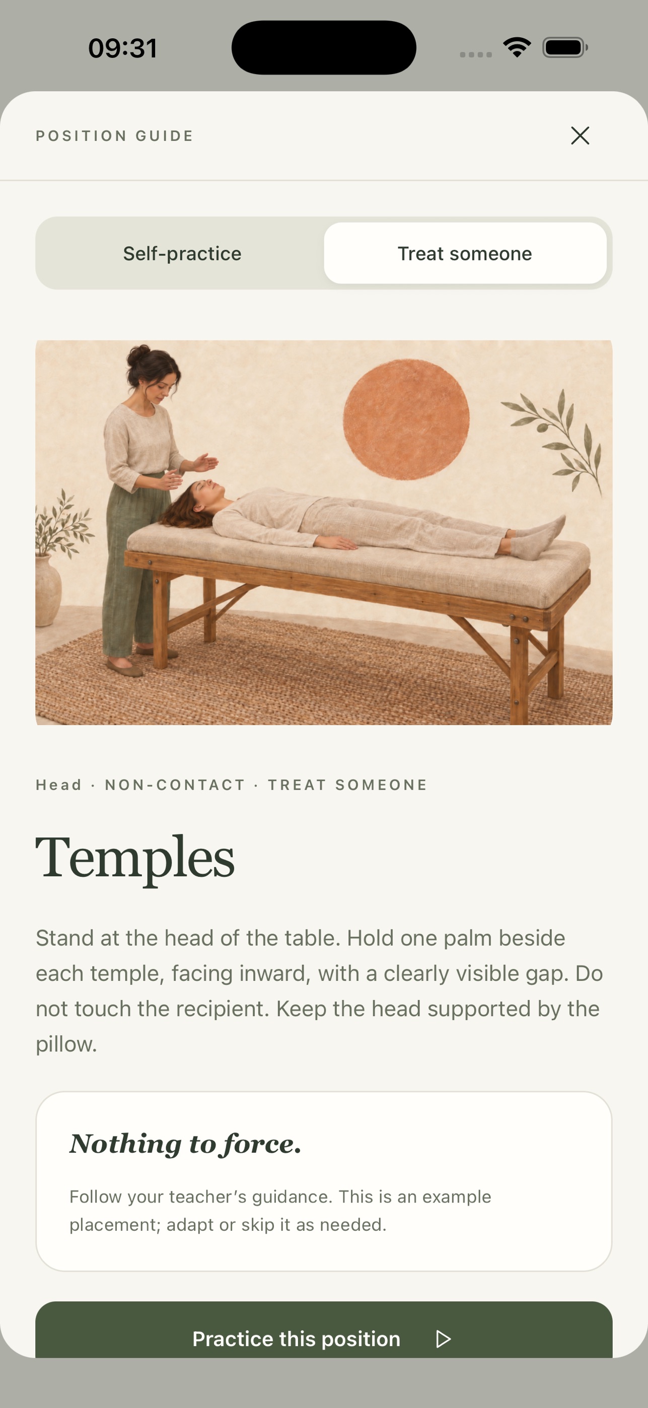 Screenshot 2 of Reiki Companion