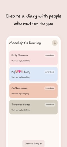 Diaring: Shared Diary Screenshot 2 of 5