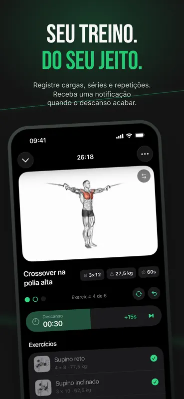 GRX: Ficha de Treino Offline screenshot 2 of 9