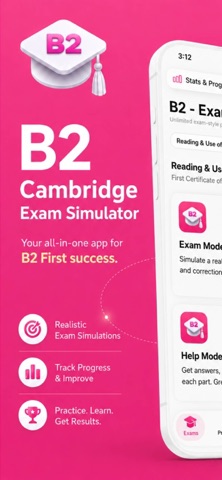 Cambridge B2 Exam Simulator Screenshot 1 of 10