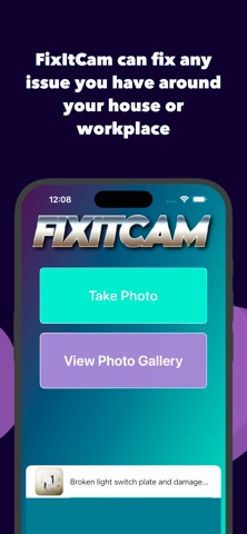 FixItCam iPhone screenshot