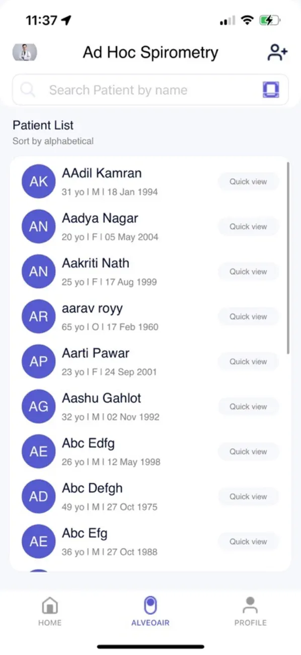 #2. alveoMD (iOS) De: Roundworks Technologies Private Limited