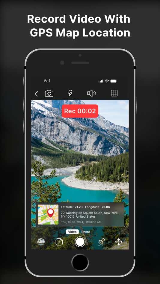 #1. GPS Camera : Timestamp Photo (iOS) 由: Shital Bodariya
