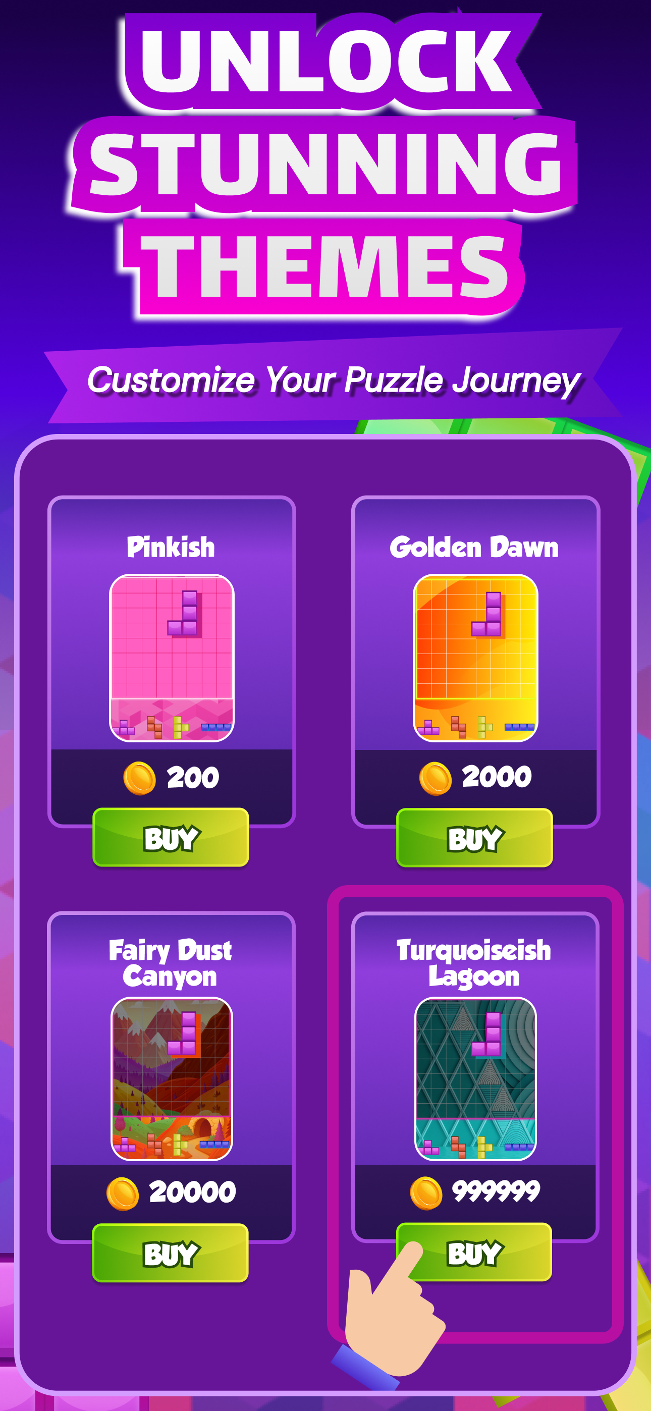 Tetralign: Block Puzzle Games