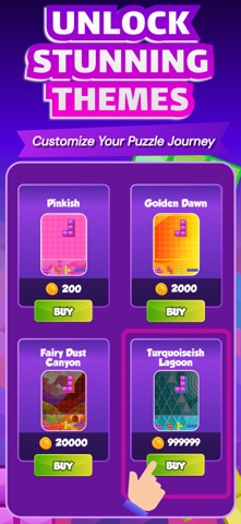 Tetralign: Block Puzzle Games iPhone screenshot