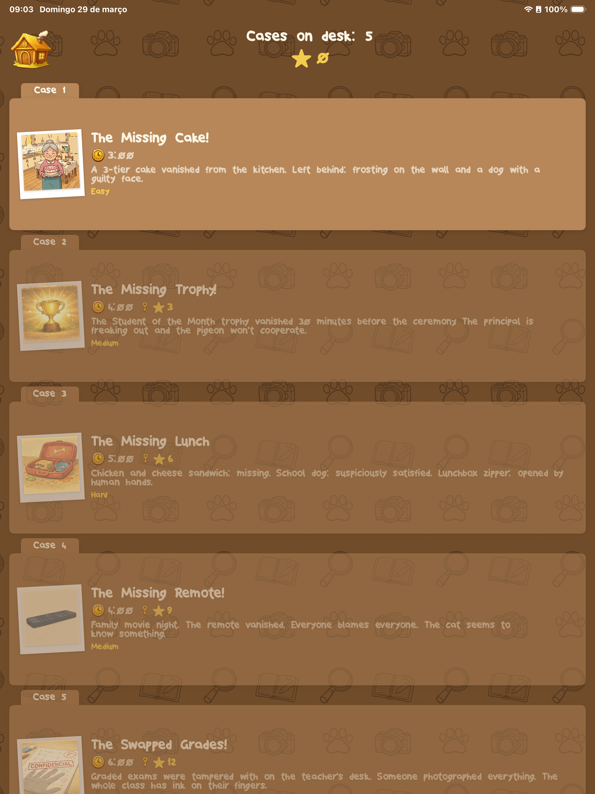 Paws&Clues screenshot 8