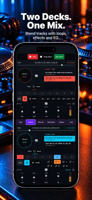 DJ Mixer Studio screenshot 1