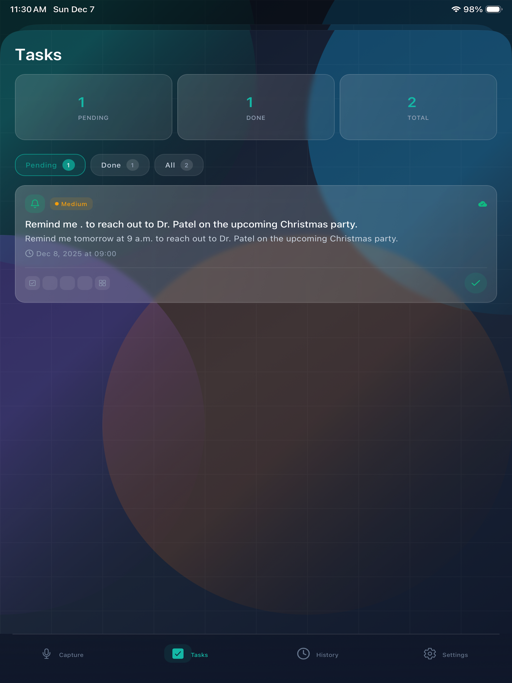 TaskPilot AI – Voice Planner