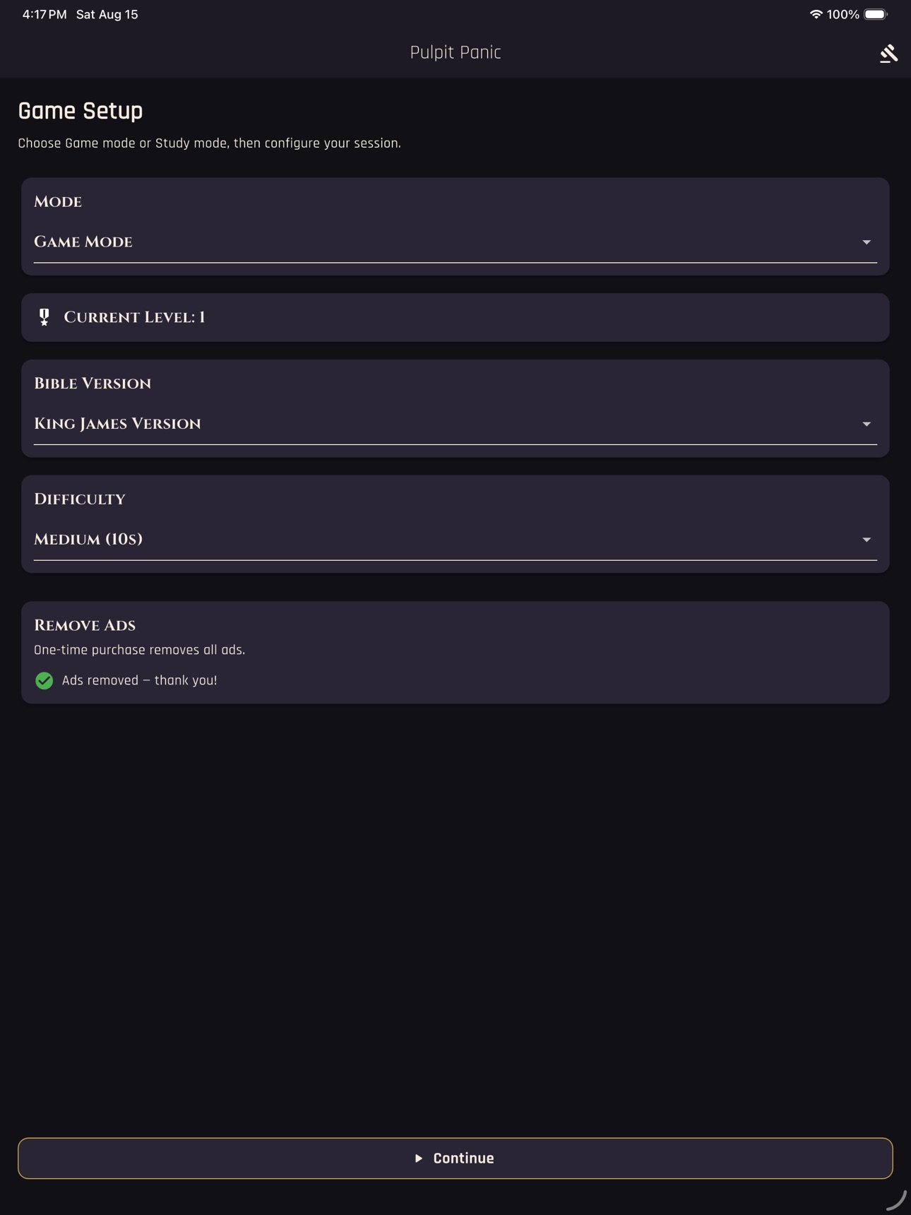 Screenshot 6 of Pulpit Panic