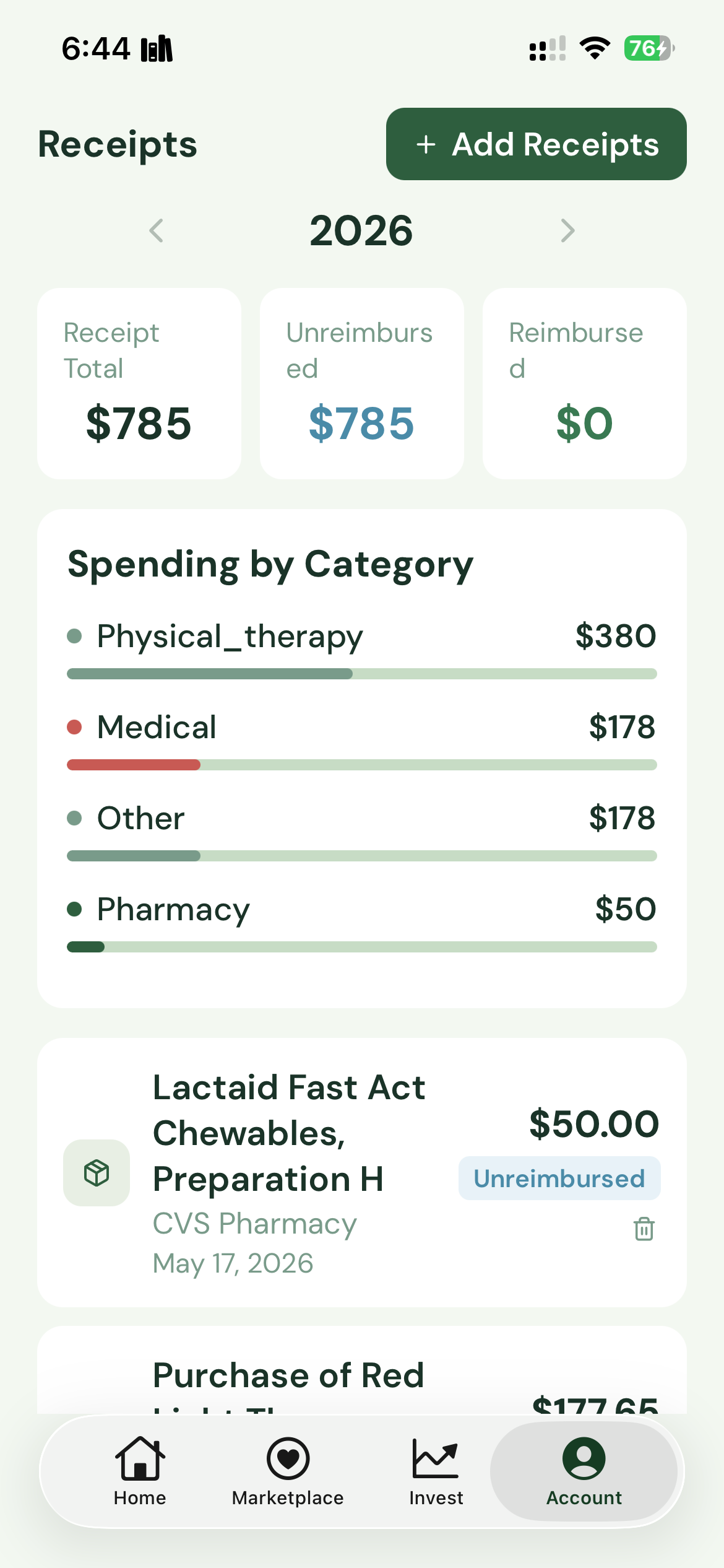 Saga Health HSA screenshot 6