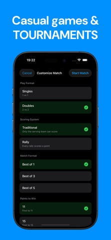 Pickleball Scoreboard: Track Screenshot 3 of 5