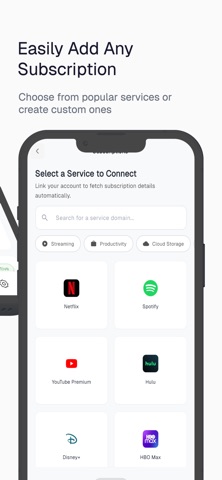 Subscription Tracker SubsMange screenshot