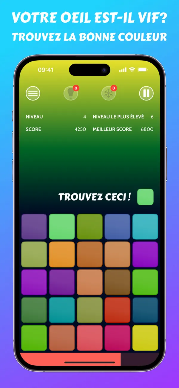 Screenshot #1 pour Couleur Match: Bats le Chrono
