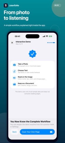 ListenToMe: Scan & Listen Screenshot 5 of 5