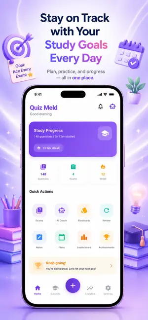 Quiz Meld - AI Study Buddy screenshot 1