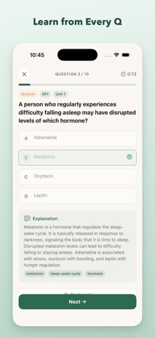 PsychAce: AP Psychology Prep iPhone screenshot