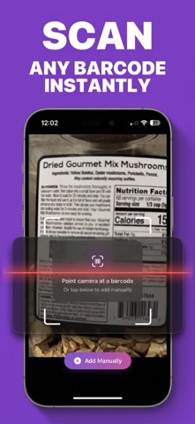 Pantry Inventory: Food Tracker iPhone screenshot