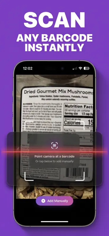 Scanner Alimentaire & Stock screenshot 1 of 3