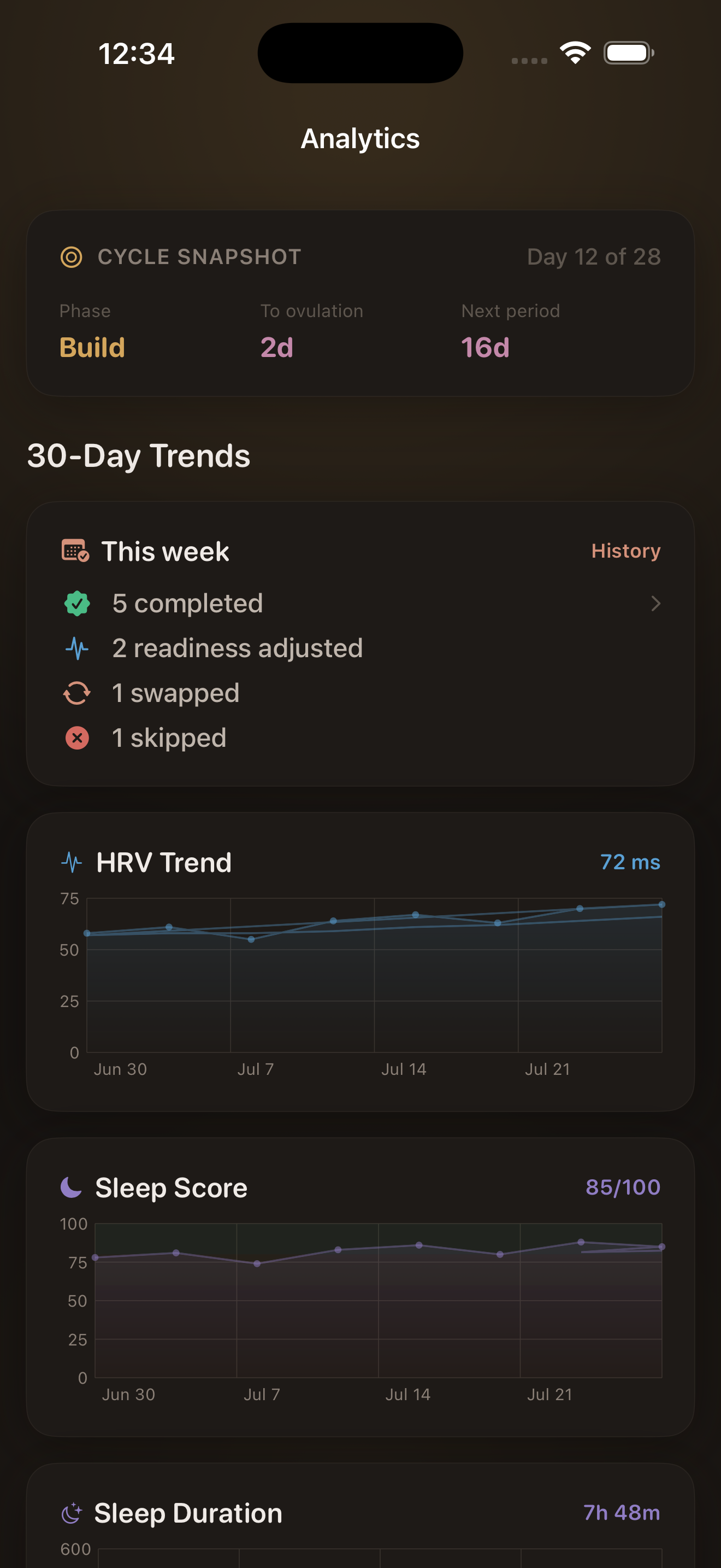 AdaptHer screenshot 5